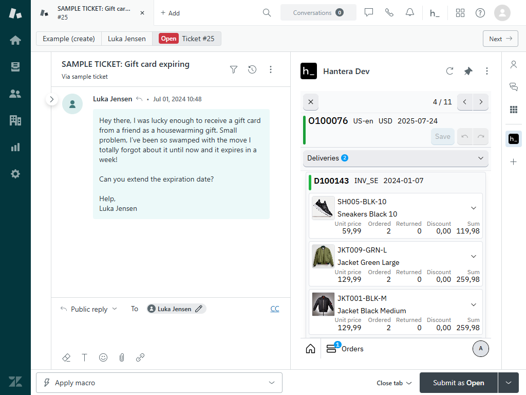 Preview image of app